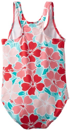 Kanu Surf Little Girls' Toddler Florence One-Piece Swimsuit, Pink, 4T