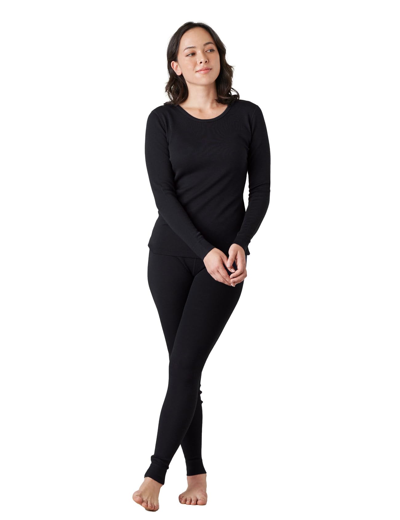 LAPASA Womens 100% Merino Wool Base Layer Set L58/L91/L127
