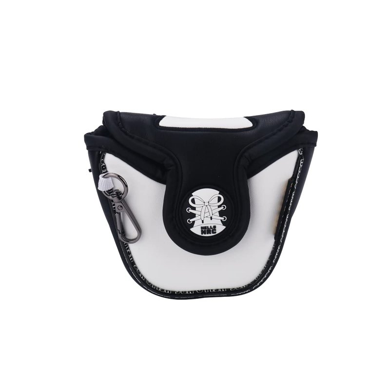HISTAR Golf Mallet Putter Headcovers Cute Shoe Design Golf Club Head Cover for Scotty Cameron Taylormade Odyssey (Black)