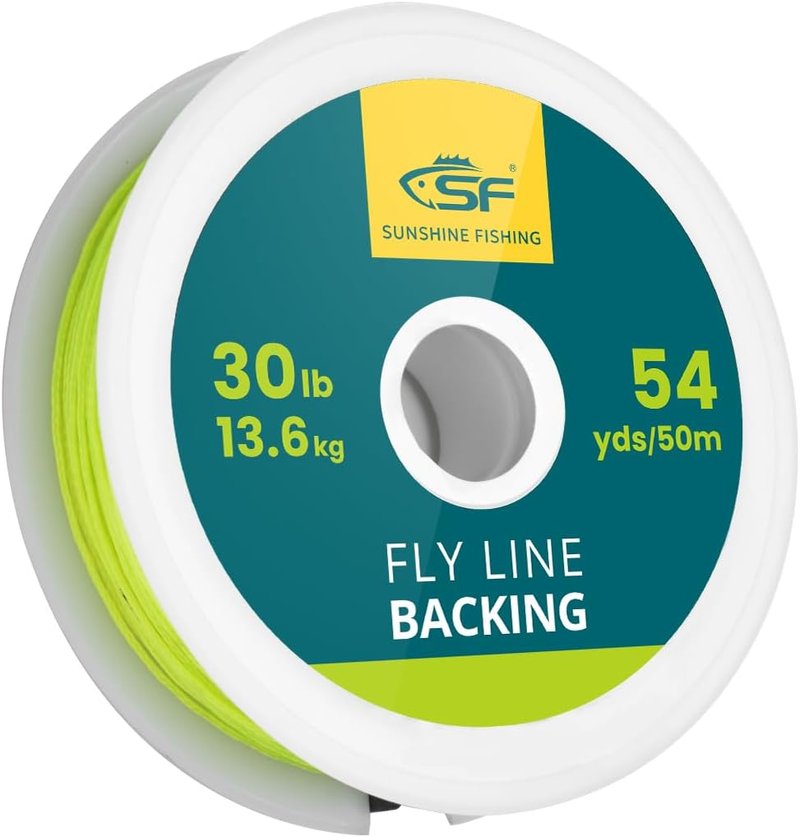 Fly Fishing Backing Line - Braided Trout Line for Enhanced Casting | Durable and Lightweight