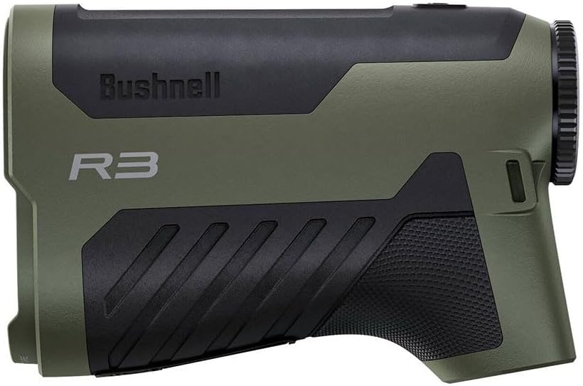 Bushnell R3 Laser Rangefinder - 1200 Yards, HD Optical, Waterproof | 6x25mm, Easy One-Button Use