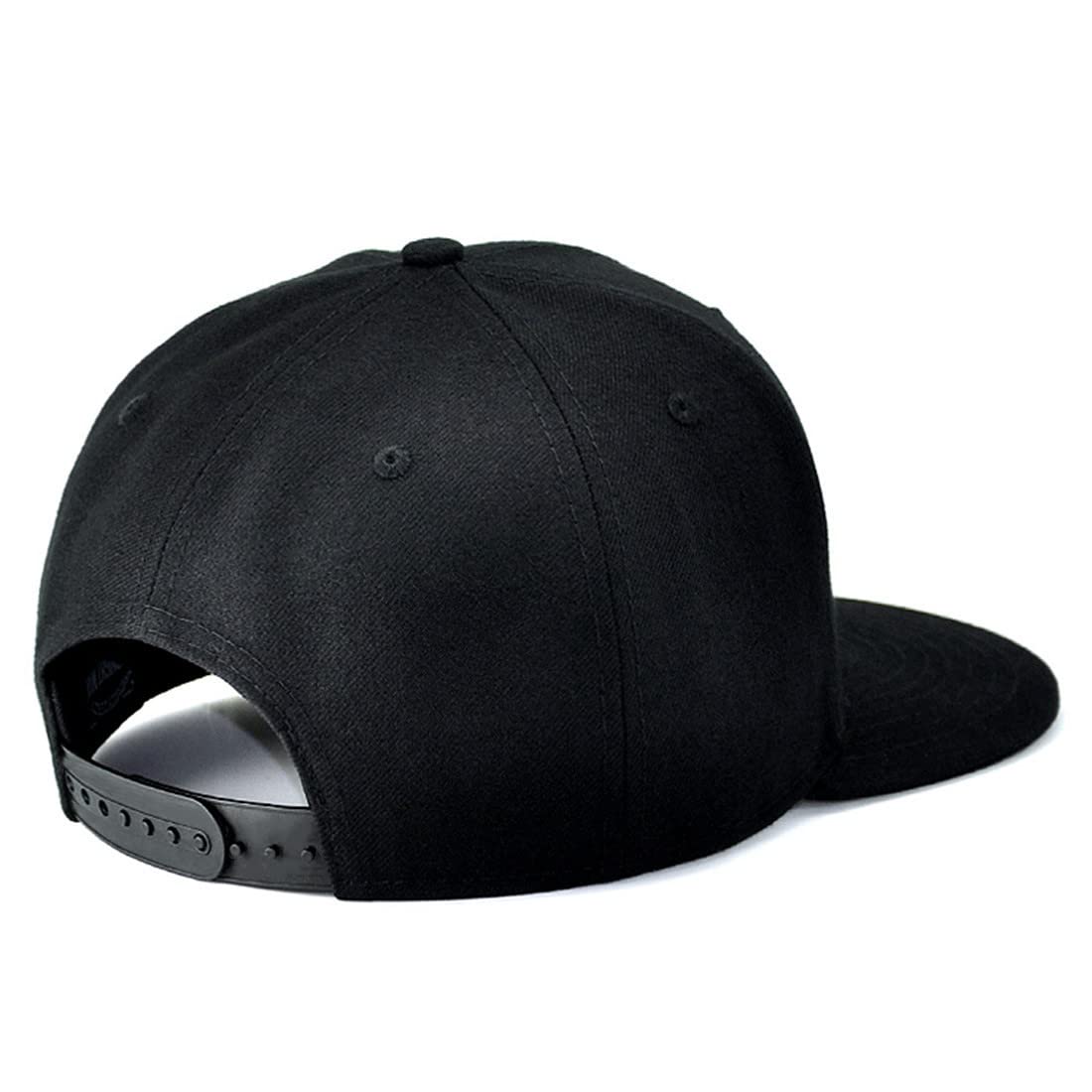 Skull Hat Skeleton Hand Skateboard Flat Bill Hats for Men Snap Backpack Mens Hats Snapback Adjustable Baseball Cap for Teens Boys Hip Hop Outdoor Sports