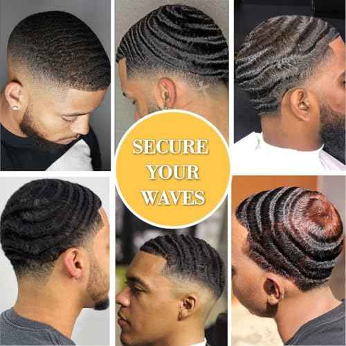 Royalty Headwear Silky Wave Cap for 360, 540 & 720 Waves, Soft Breathable Durag Skull Cap Beanie for Men