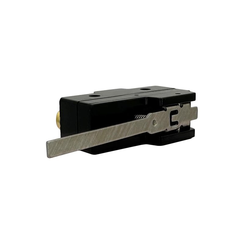 Automotive Authority 3-Terminal Micro Switch Replacement for EZGO, Cushman Electric Golf Carts (1971-1981), Snap Action, 15A, 250VAC - 3 Terminal, SPDT, Straight Long Arm Lever-Type Switch, Black