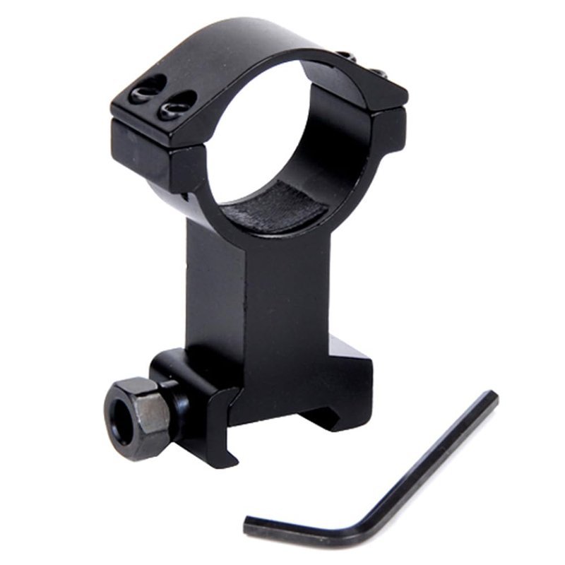 Calitte 30mm Torch Holder Clip Flashlight Fixed Mount with Stainless Steel Screws