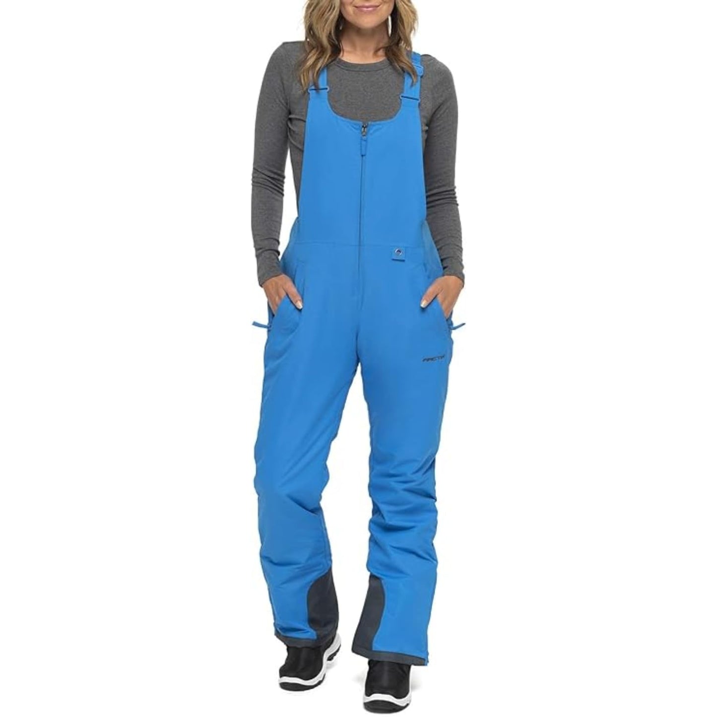 Arctix Women's Essential Insulated Bib Overalls, Marina Blue, Small