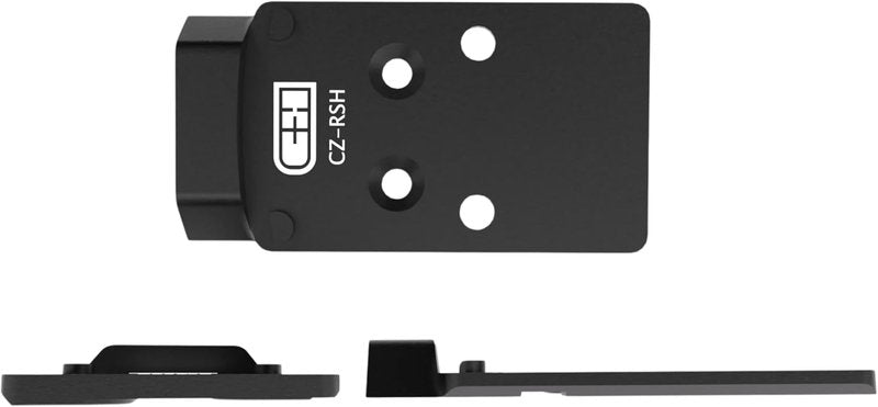 C+H Precision Red Dot Mounting Plate for CZ P-10 - Fits Holosun 407C, 507C, Trijicon RMR | Made in USA