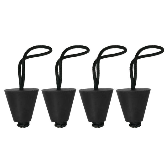 Lixada 4PCS Best Universal Kayak Scupper Plug Kit Kayak Scupper Plug Kit Canoe Drain Holes Stopper Bung