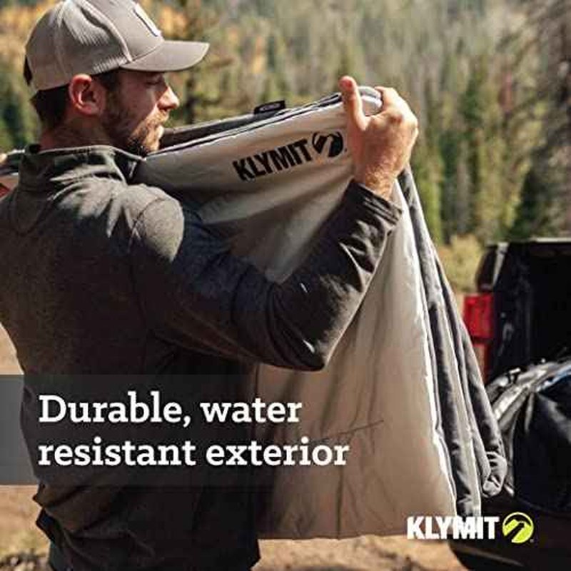 Klymit Horizon Overland Packable Camping Blanket and Comforter, Gray