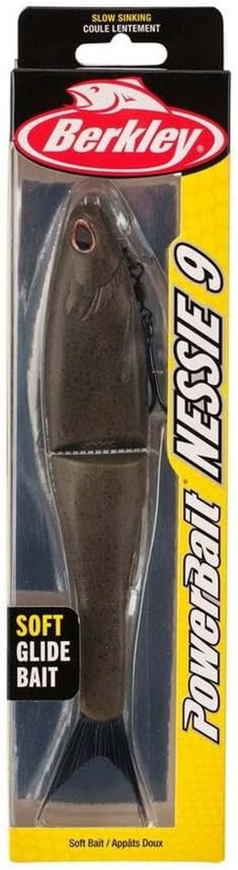 Berkley PowerBait Nessie Fishing Soft Bait - Realistic Lure for Freshwater Fishing
