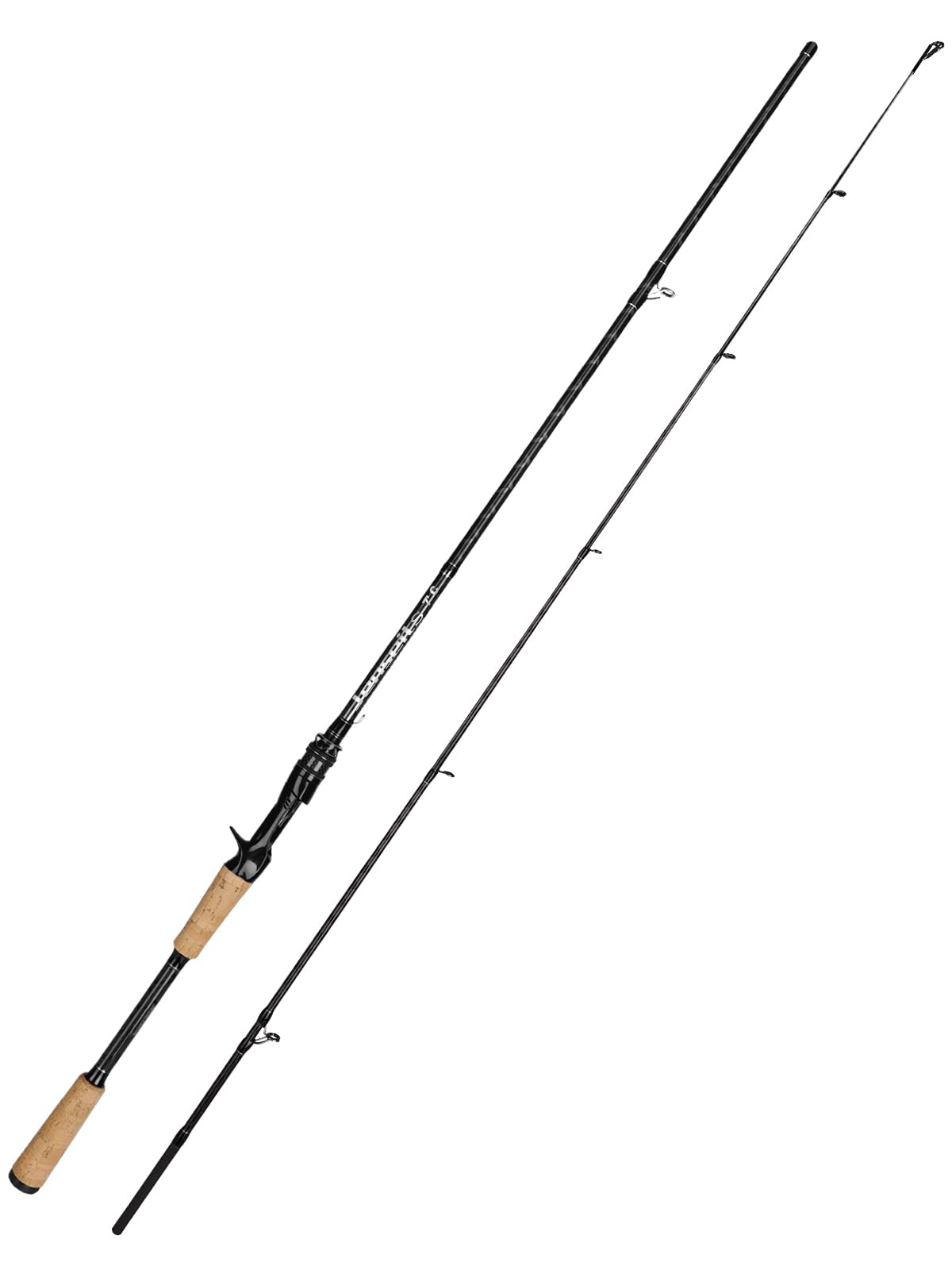 Jenseits 7Ft Casting Fishing Rod, 2-Piece MH Fast Action Bass Rod