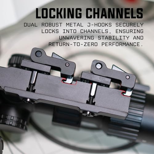 Monstrum Hypergrip Cantilever Scope Mount with Quick Release | 1 inch Diameter