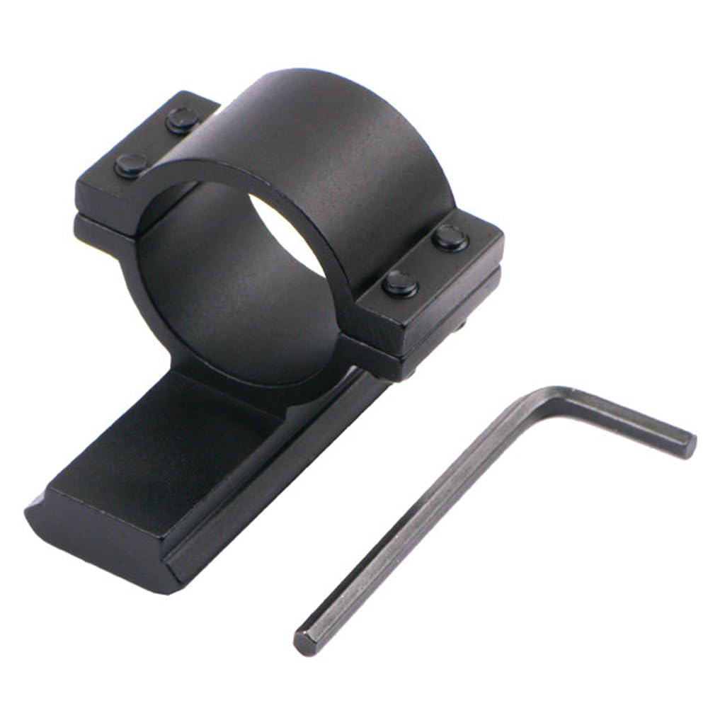 Calitte 25mm Telescope Clamp Holder Flashlight Mount with Stainless Steel Screws