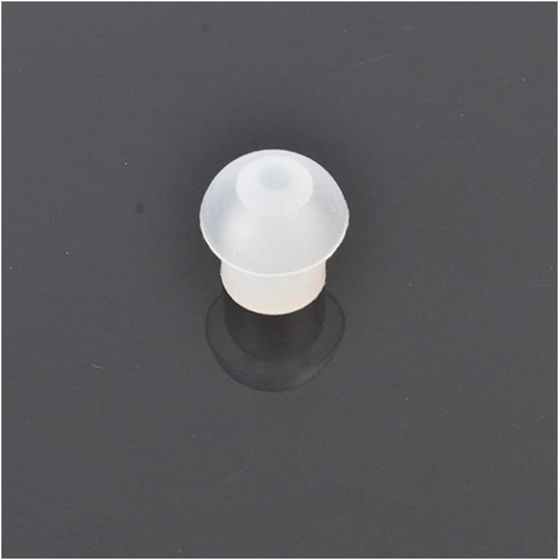 HYS Surveillance Earpiece - 3.5mm Clear Acoustic Coil Tube Headset for Two-Way Radios | Comfortable Fit