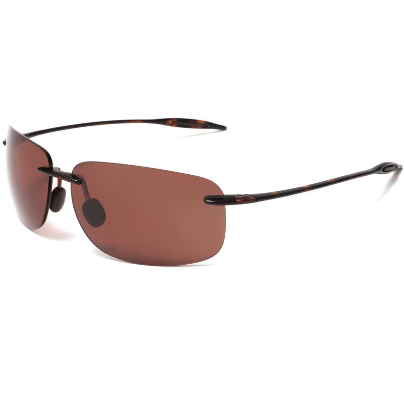 JULI Sports Sunglasses for Men Women TR90 Rimless Frame for Running Fishing Golf Surf Driving 8009 (Rose Pink)
