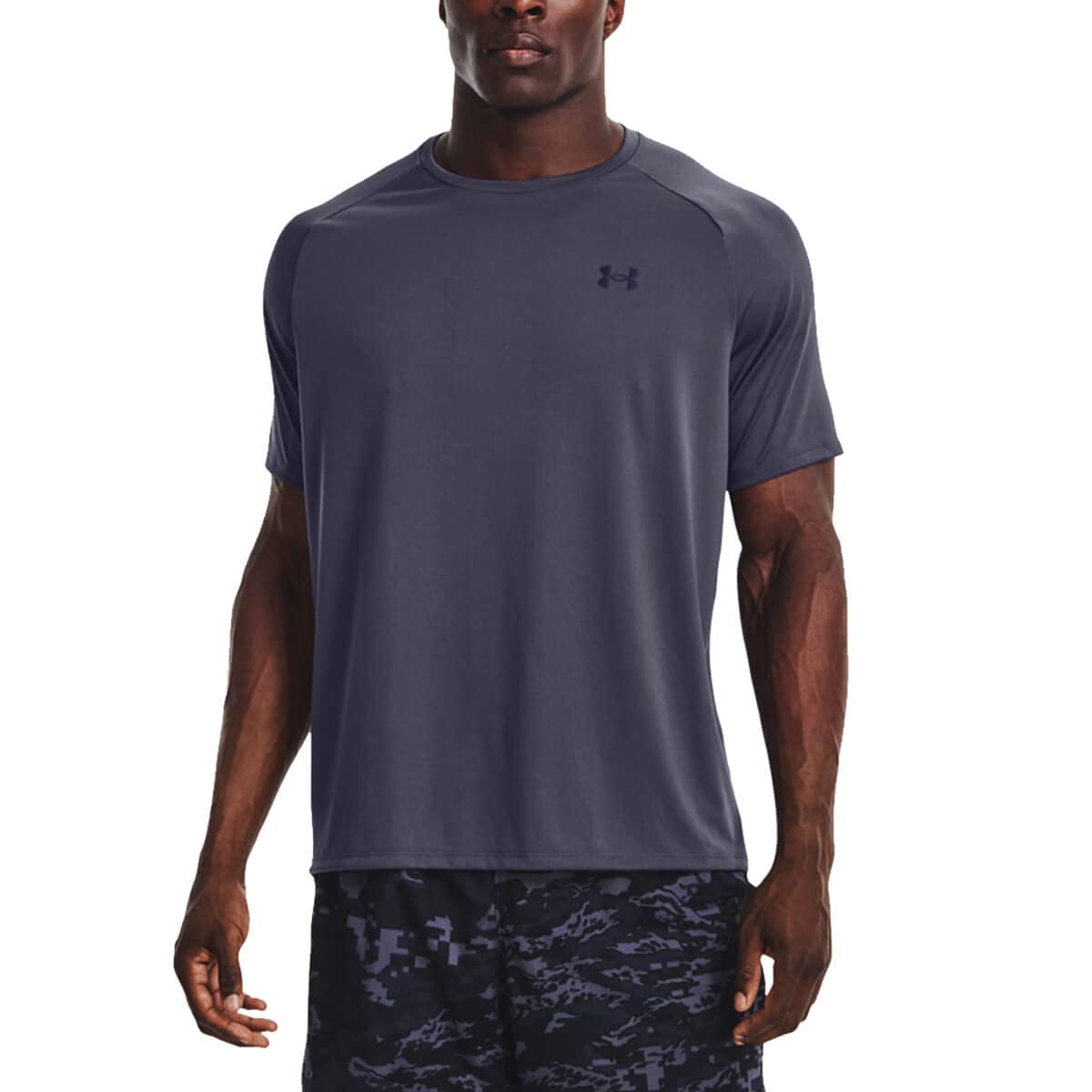 Under Armour Men's Tech 2.0 Short-Sleeve T-Shirt, (558) Tempered Steel / / Midnight Navy, XX-Large Tall