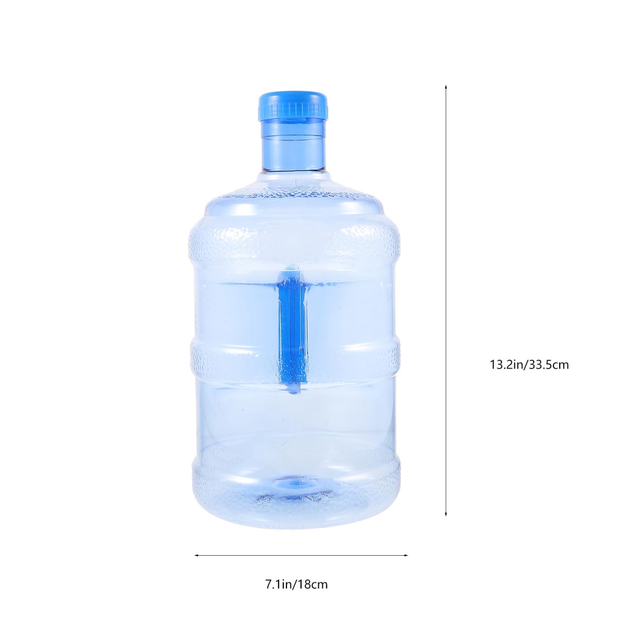 SEWACC Water Bottle 1.3 Gallon Water Containers Jug with Handle Large Reusable Motivational Jug for Camping Outdoor Sports Travel