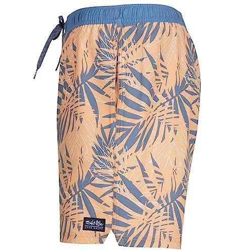 Salt Life Jungle Vibes Volley Short, Grapefruit, X-Large