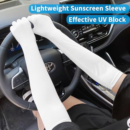 Sunscreen Gloves for Women and Men Summer UV Protection UPF50+ Gardening Sun Protection Arm Touchscreen Gloves