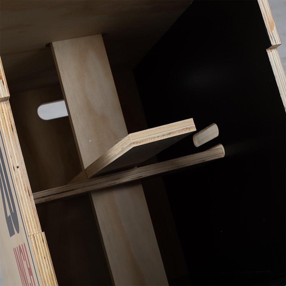 Wooden Plyometric Box - Pro-Duty Jump Training Equipment | 20in, 24in, 30in Sizes