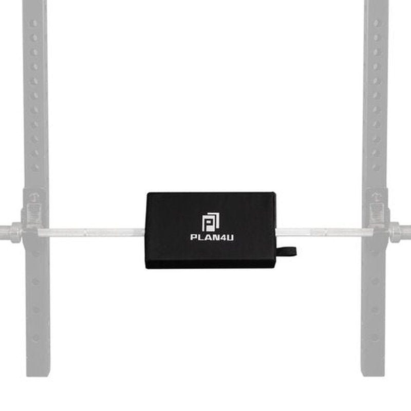 Plan4U Hip Thrust Back Pad for Squat Rack & Olympic Barbell Bar, Bench Press Back Pad, Versatile Space-Saving Workout Tilt-pad for Hip Thrust, Split Squat, Elevated Push-ups Glute Bridge Large