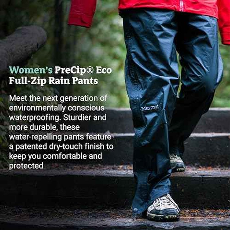 MARMOT Womens Precip Eco Full Zip Pant