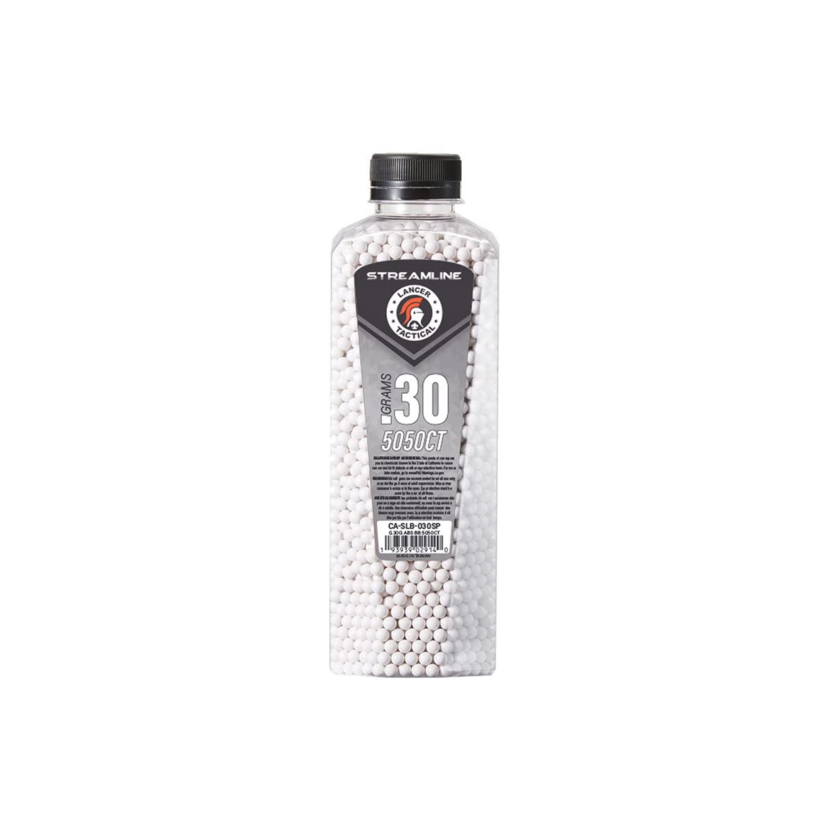 Lancer Tactical Polished Airsoft Pellets BBS 0.20g-0.32g-Competition Grade, Made in Taiwan, 5050 Count