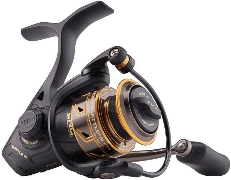 Penn Battle IV Spinning Fishing Reel - Durable Lightweight Design | Smooth Drag System