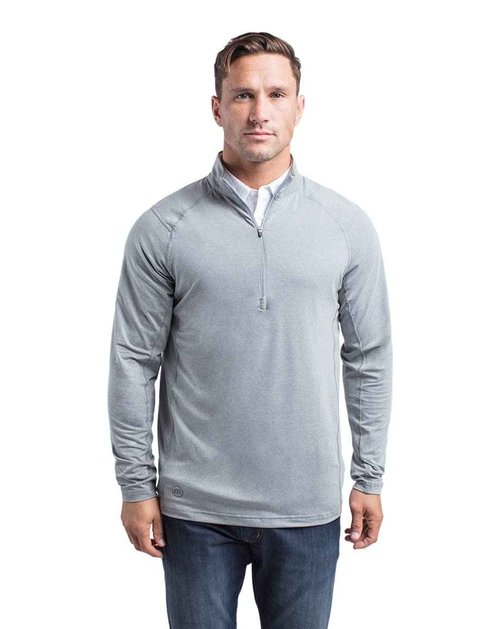 TravisMathew Men's Yanks 2.0 Jacket, Heather Monument, Small