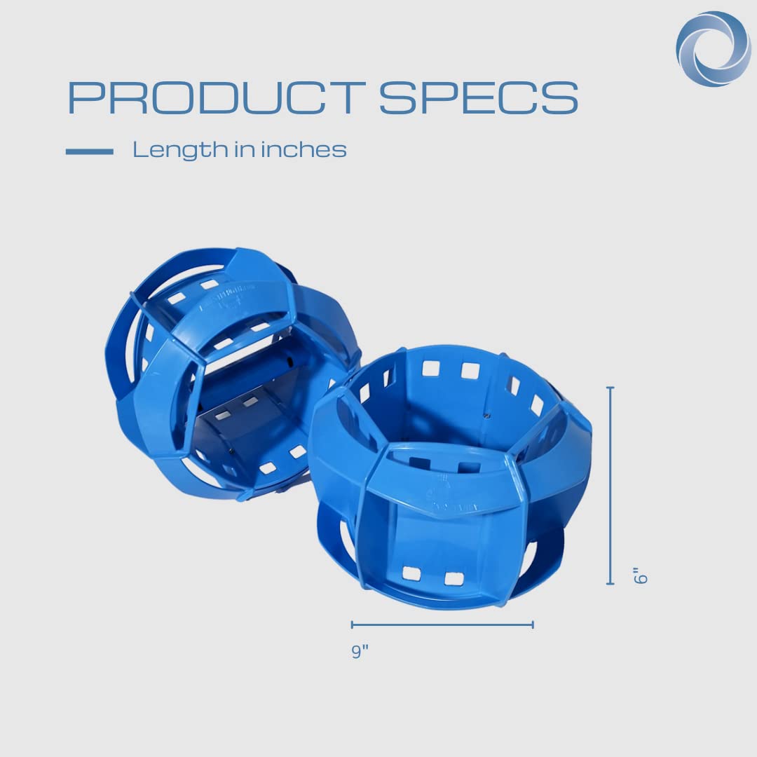 Aquastrength Ultimate Bundle (Blue) - Functional Pool Exercise Equipment | Water Weights | Link to Access Demonstration Video w/ 30 Sample Exercises & 2 Workout Programs