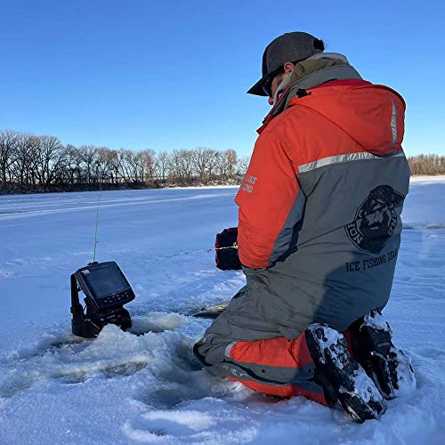 Nordic Legend Aurora Series Ice Fishing Suit with Floatation, Insulated Waterproof Bibs and Jacket for Ice Fishing (Size: Small)