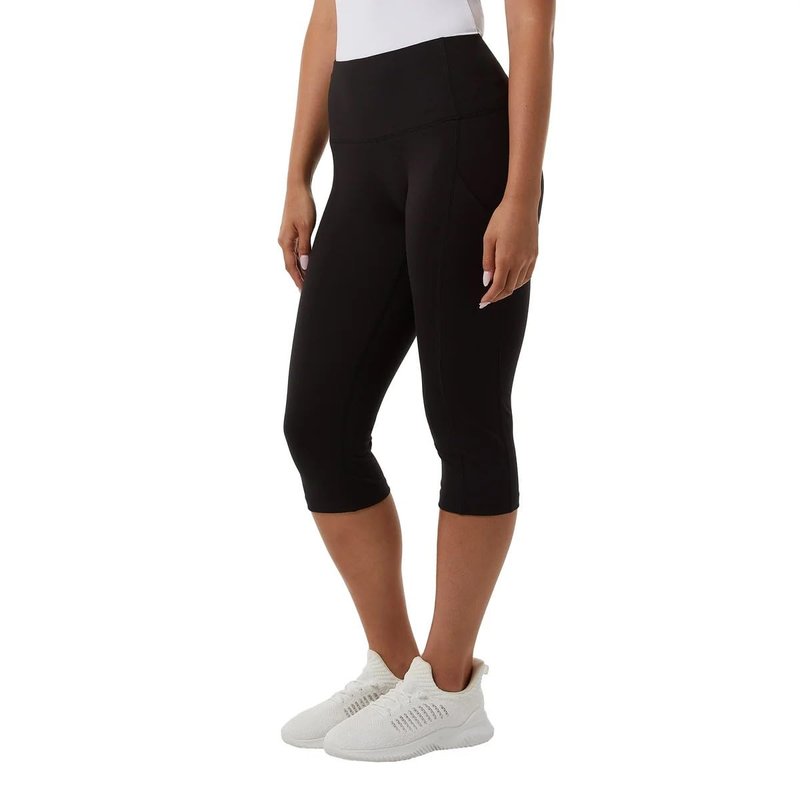 32 Degrees Women Cropped Tight Legging (US, Alpha, Medium, Regular, Regular, Black)