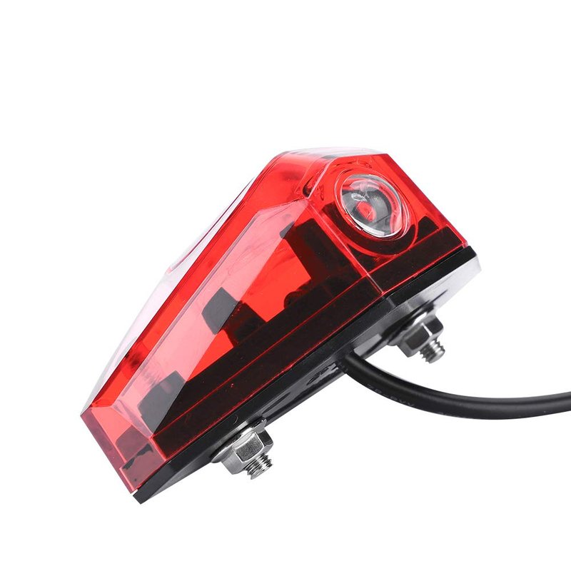 Tail Light, Electric Rear Light LED Brake Lamp Safety Warning Warn Tail Light Portable Rear Taillight for Scooters E-Bikes