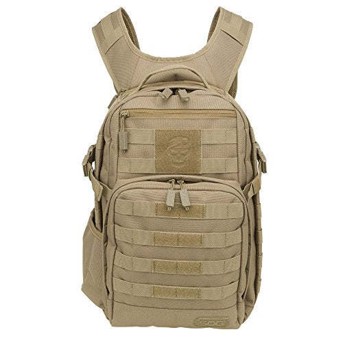 SOG Tactical Backpack, Coyote, One Size