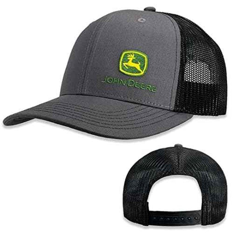 John Deere mens Gray Cap