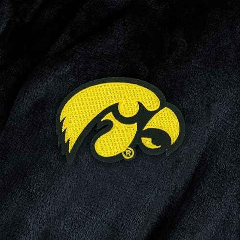 Northwest NCAA Adult Unisex Silk Touch Bathrobe, Officially Licensed Loungewear, Soft Plush Polyester