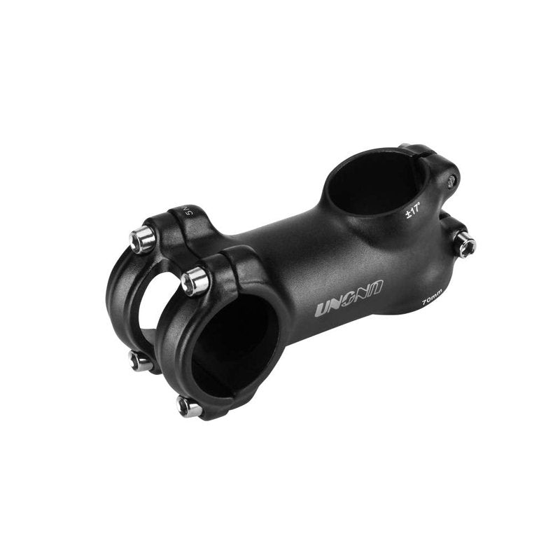 31.8 Stem 70mm 17 Degree FOMTOR Bike Handlebar Stem Riser MTB Stem Suitable for Mountain Bike Road Bike BMX MTB (31.8 x 70mm)
