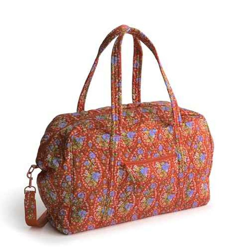 Vera Bradley Women's Miramar Weekender Travel Bag - Premium Cotton