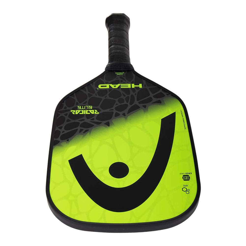 HEAD Fiberglass Pickleball Paddle - Radical Elite Paddle w/Honeycomb Polymer Core & Comfort Grip