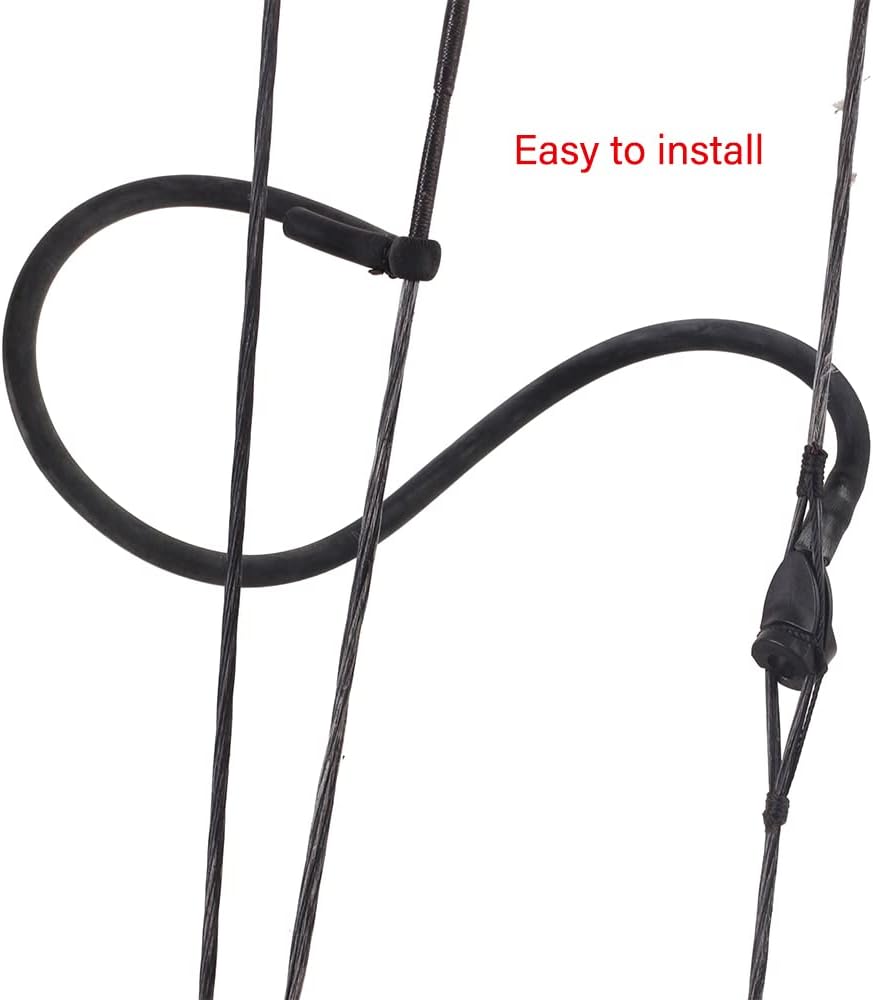 Archery Peep Sight - Durable Nylon Tube Peep Sight with Bowstring Serving Thread Jig | Precision Accuracy