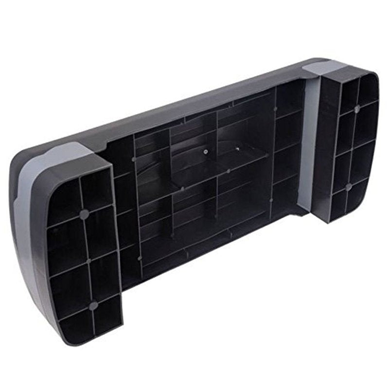 KLB Sport 27" Adjustable Exercise Equipment Step Platform For Sports & Fitness (black & grey)