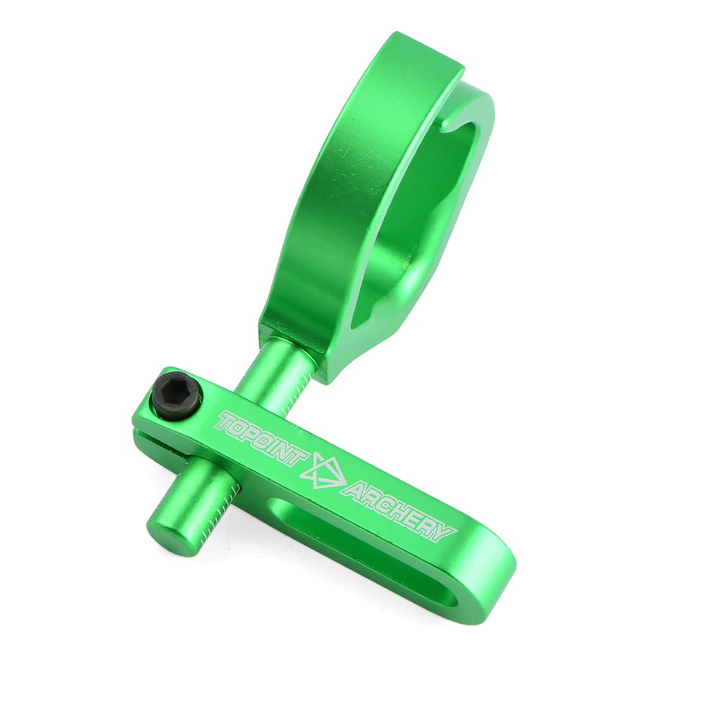 AMEYXGS Bowfishing Arrow Rest，semi-Closed frameanodized Aluminum (Green)