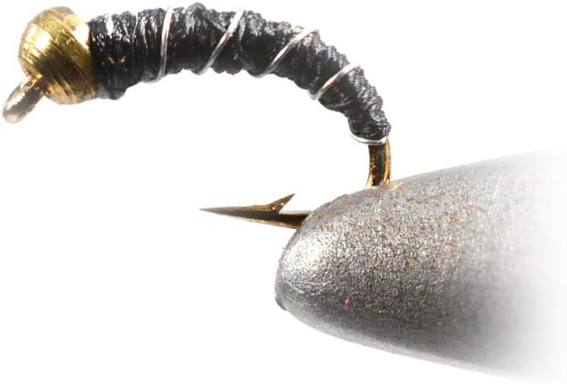 Midge Fly Assortment - Mustad Signature Hooks with Rainbow Warriors & Zebra Midges | Sizes 18, 20, 22