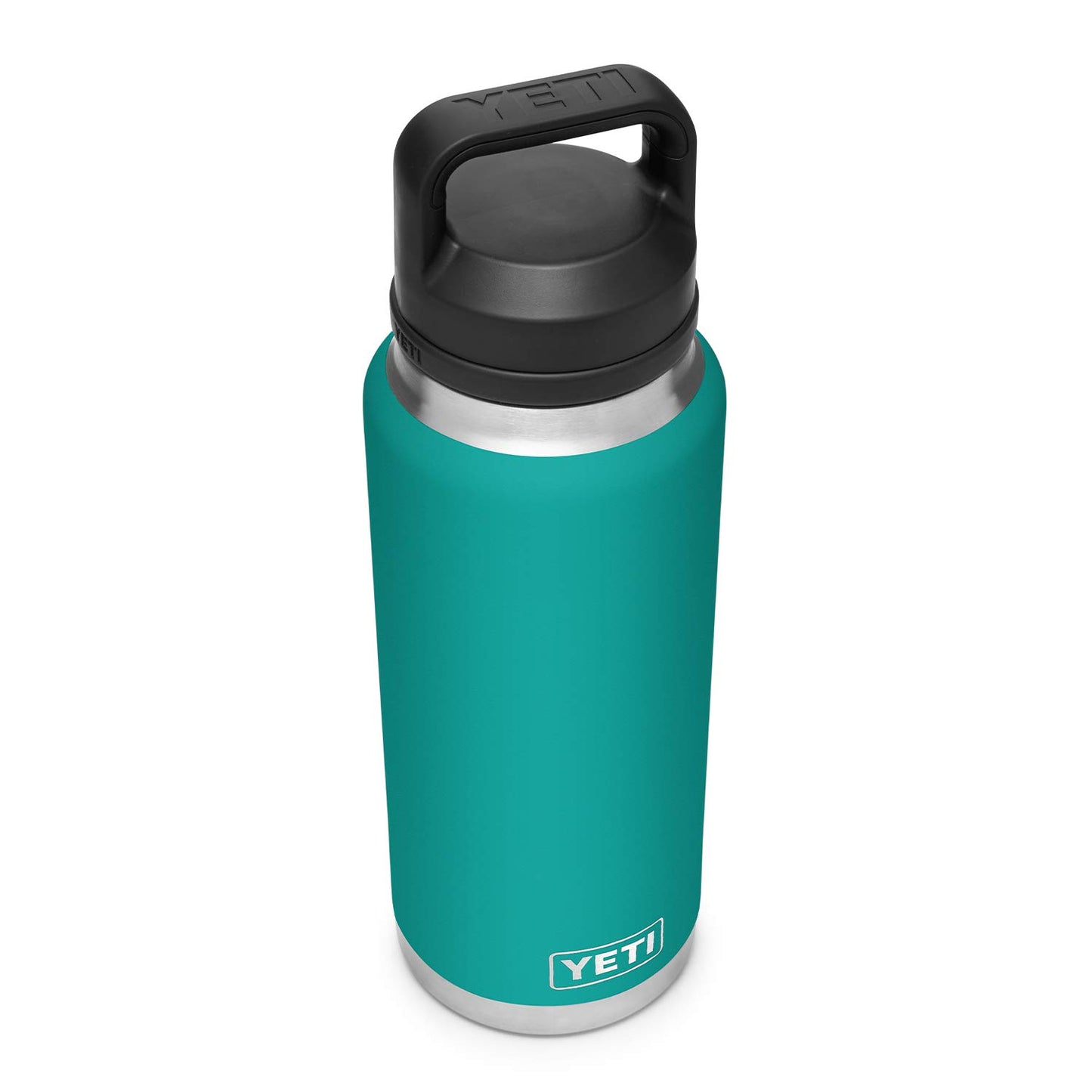 YETI Rambler 36 oz Bottle, Vacuum Insulated, Stainless Steel with Chug Cap, Pacific Blue