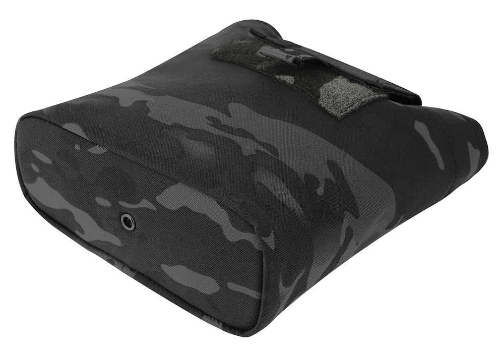 KRYDEX Molle Dump Pouch Roll-Up Drawstring Magazine Utility Pouch Folding Dump Bag (MCBK)