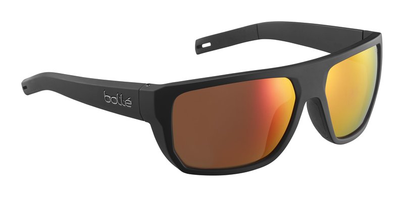 Bolle Sport Sunglasses Vulture Matte Black Brown Fire