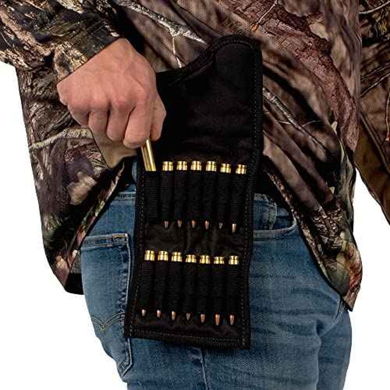 Allen Company Rifle Ammo Pouch - Black, (4) Rifle Shell Loops