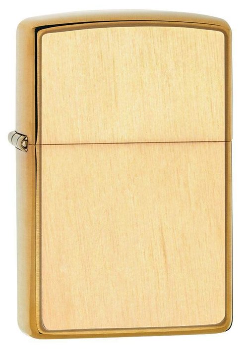 Zippo WOODCHUCK USA Birch Brushed Brass Pocket Lighter, Multi (49082), One Size