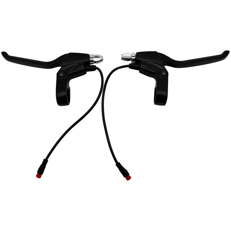 Zreneyfex 108PDD Ebike Brake Lever Set 2 Pin Male Brake Levers, Left and Right Power Off Handle Accessories for Electric Bike