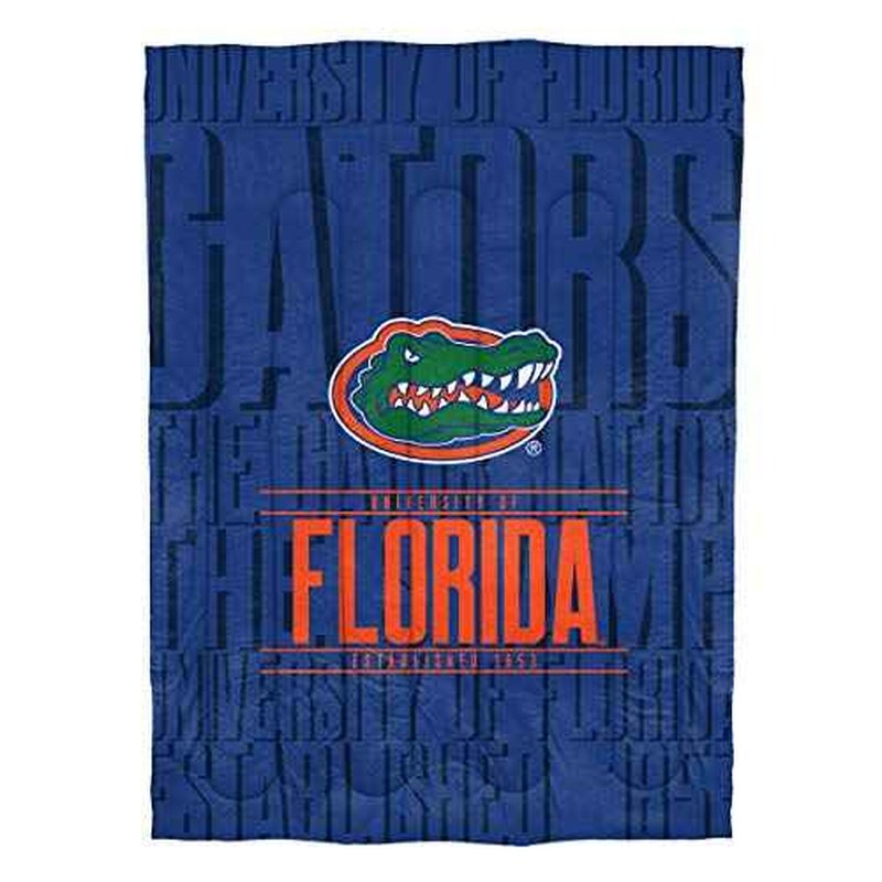Northwest NCAA Florida Gators Unisex-Adult Comforter and Sham Set, Twin, Modern Take